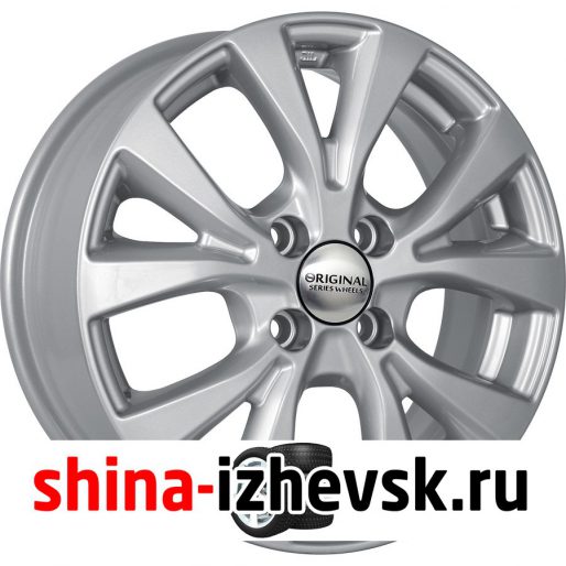 Колесный диск СКАД KL-262 Hyundai Solaris 6xR15 4×100 ET48 DIA54.1 серебристый в Ижевске